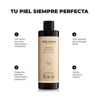 Tónico facial BIO Arganour 250 ml
