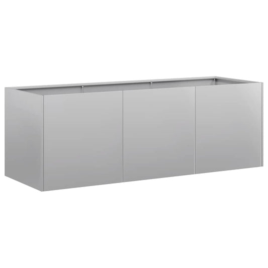 Jardinera 120x40x40 Cm De Acero Galvanizado_0