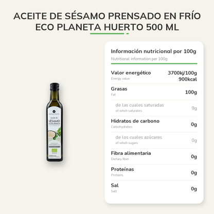 Información nutricional