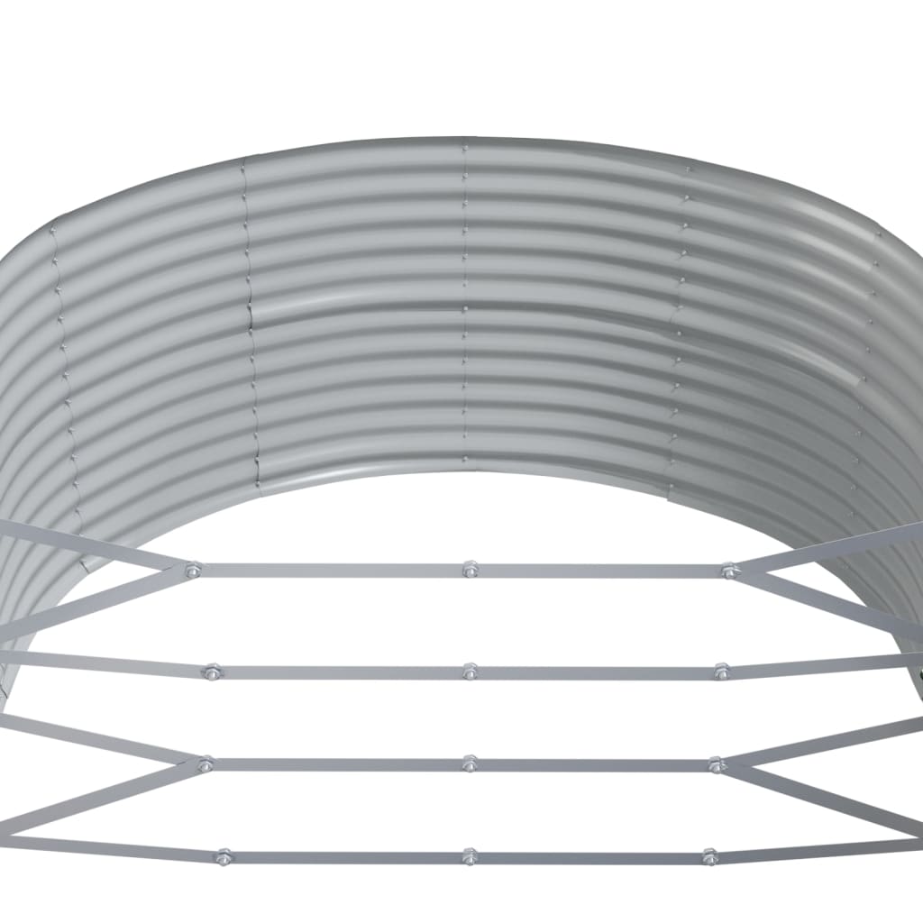 Jardinera Acero Galvanizado Marrón 291x140x68 Cm_4