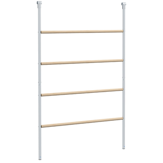 Pawhut Percha Para Gallinas De 4 Niveles Para 4-6 Gallinas 140x86 Cm Natural_0