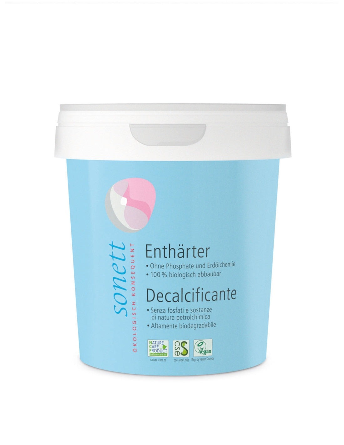 Rebajador dureza agua Sonett 500g