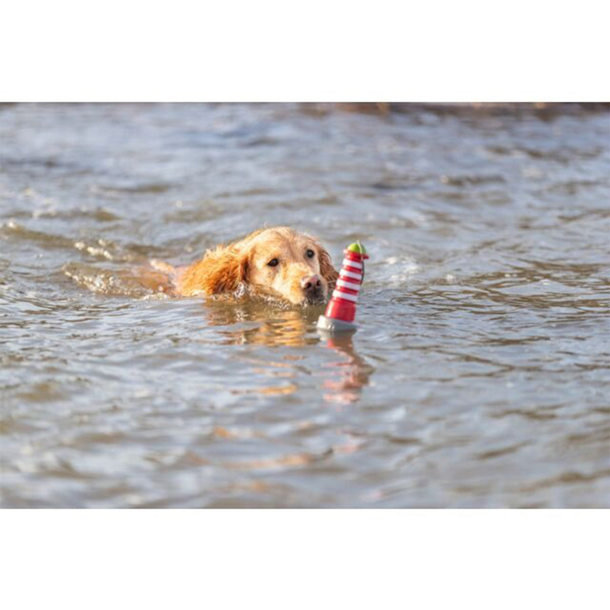 Juguete Acuático Faro con Cuerda, 20 cm