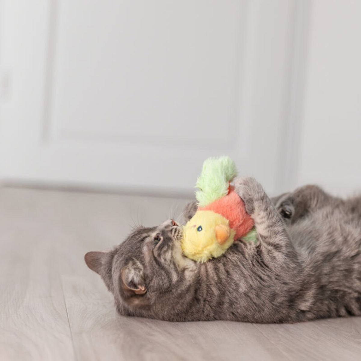 Pájaro que se mueve peluche Trixie 10 cm