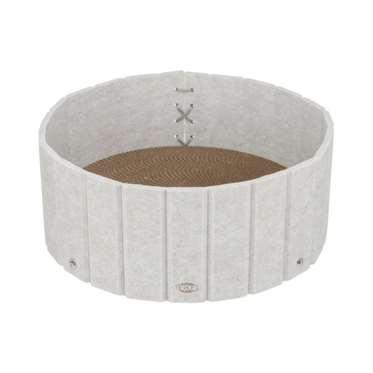 Cama arañado borde de fieltro,hierba,38×16cm