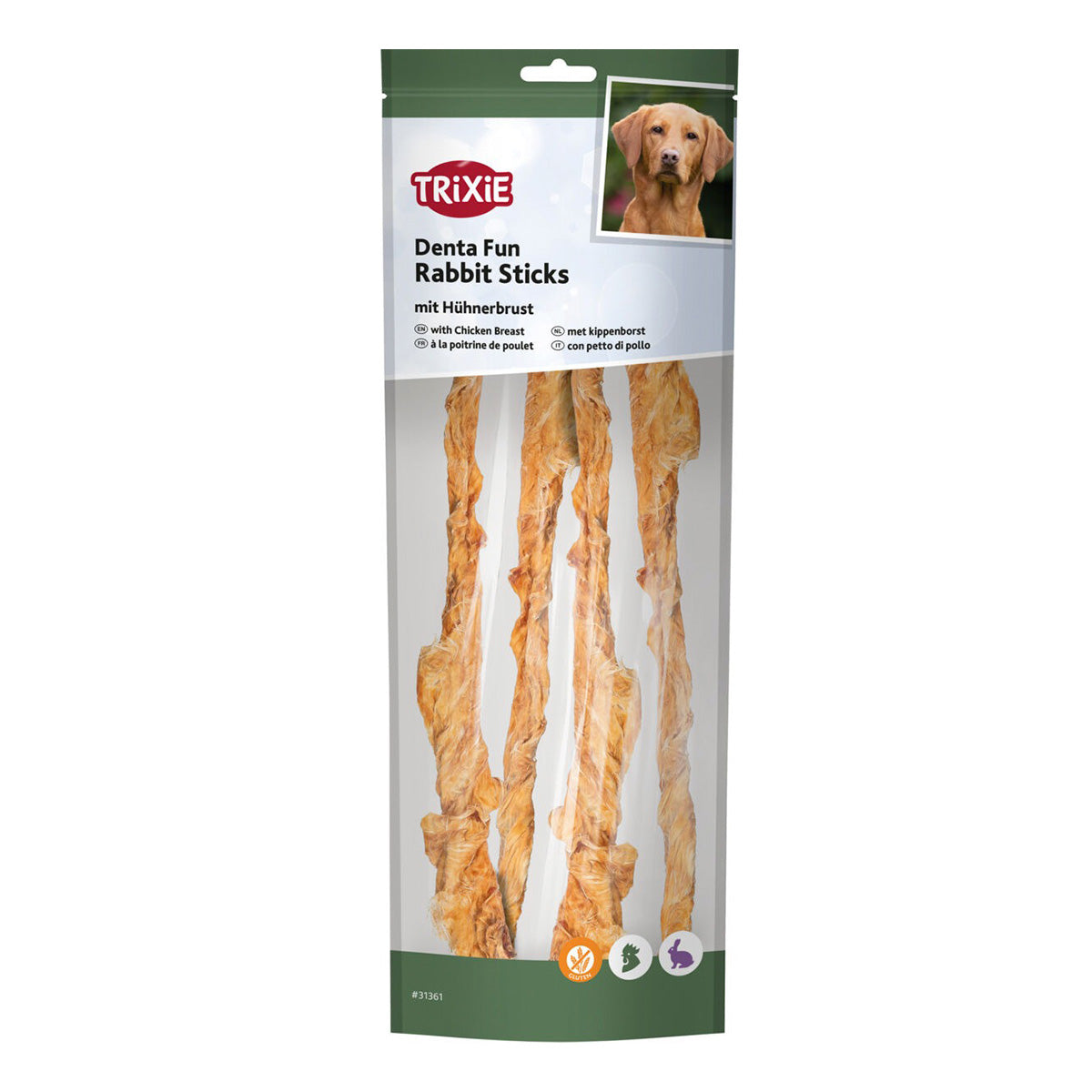 Palitos conejo Denta Fun con pechuga pollo 100 g