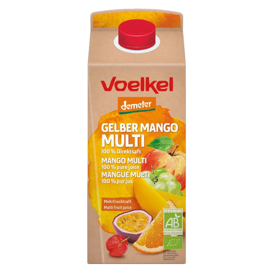 Zumo de Mango con Multifrutas Demeter Voelkel 750 ml
