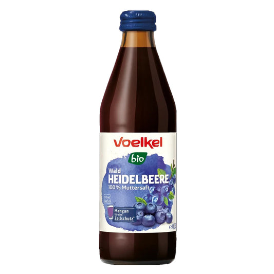 Zumo de arándanos Voelkel 330 ml