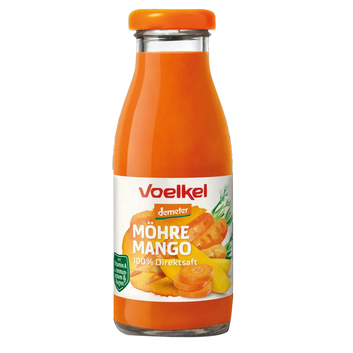 Zumo de Zanahoria y Mango Demeter Voelkel 250 ml
