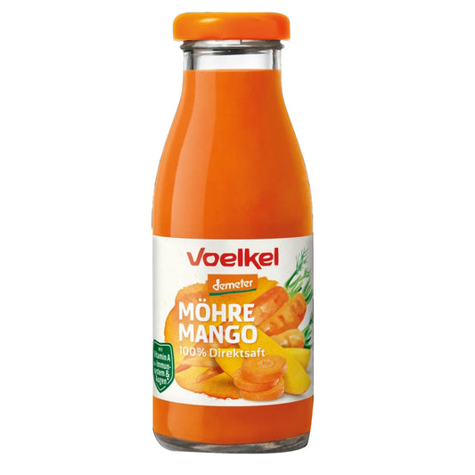 Zumo de Zanahoria y Mango Demeter Voelkel 250 ml