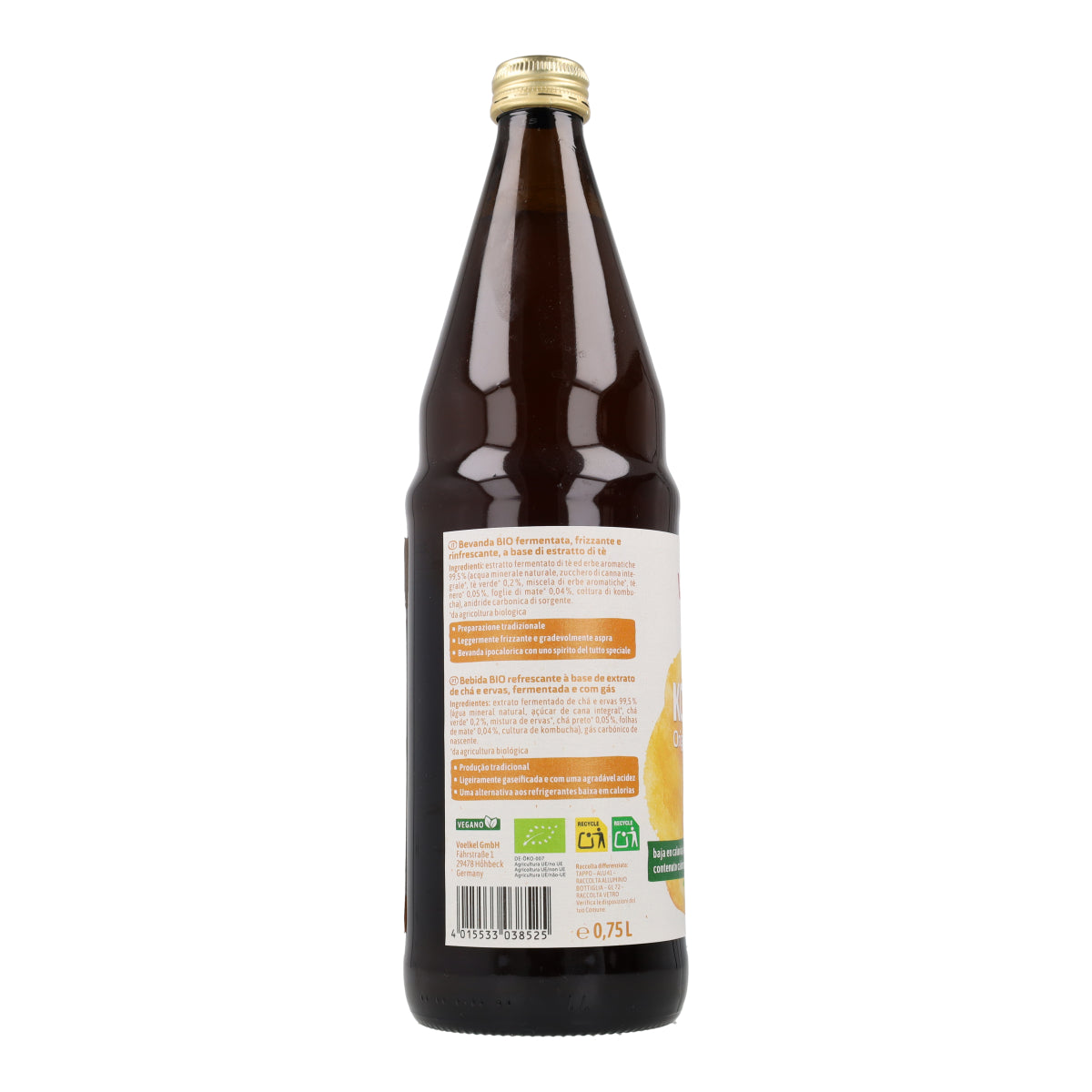 Kombucha Original BIO Voelkel 750 ml