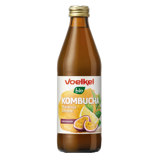 Kombucha Maracuyá y Limón BIO Voelkel 750 ml