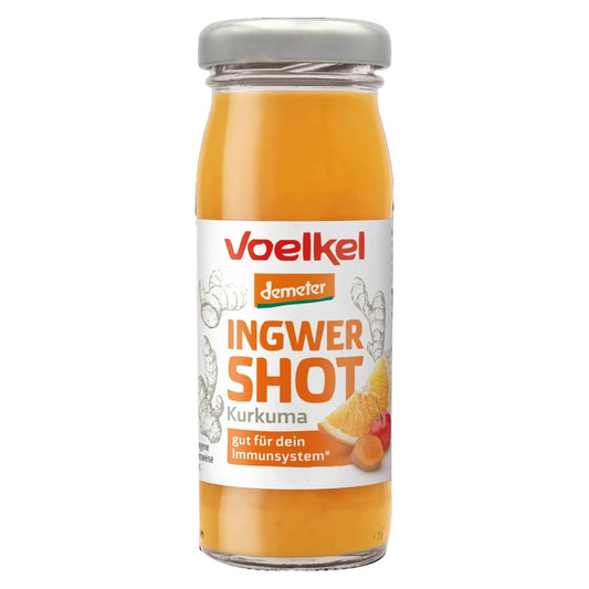Shot de Jengibre y Cúrcuma Demeter BIO Voelkel 95 ml