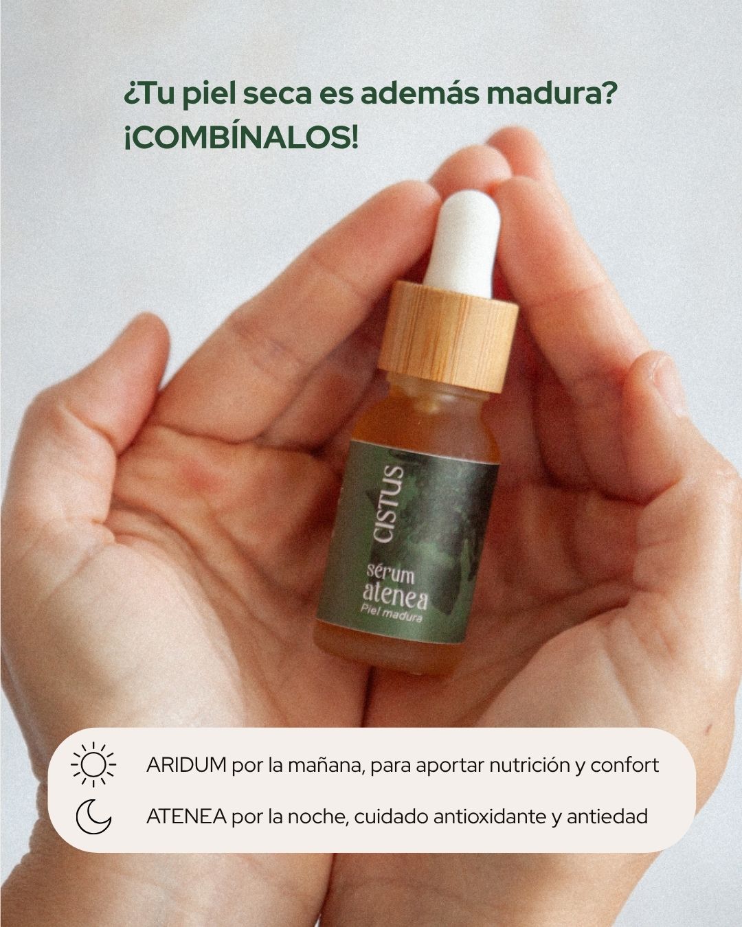 Sérum facial nutritivo piel seca y sensible | Borraja, Granada y Q10 | ARIDUM 15 ml_4