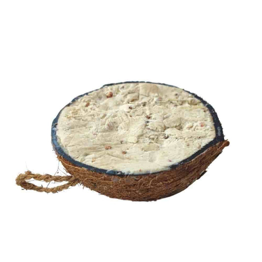 Comida Para Pajaros Silvestres, Coco Y Cacahuetes, 1/2 Coco, Alimento Nutritivo_0