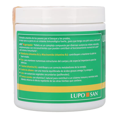 Lupo Zeck con Cistus incanus (Jara) Complemento Antigarrapatas Pellet 180g