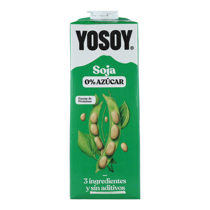 Bebida de Soja sin azúcar YOSOY 1L