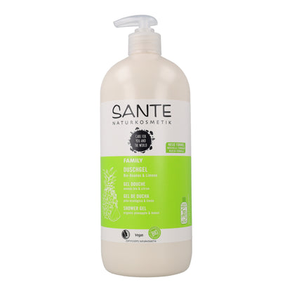 Gel de ducha Bio de piña y limón Sante 950 ml