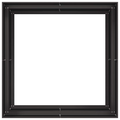 Jardinera Acero Negro 100x100x80 Cm_4