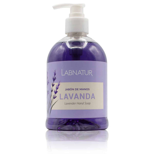 Jabón de Manos de Lavanda Labnatur 500 ml | Aroma Floral y Agreste | Limpieza Suave | Uso Diario | Vegano_0