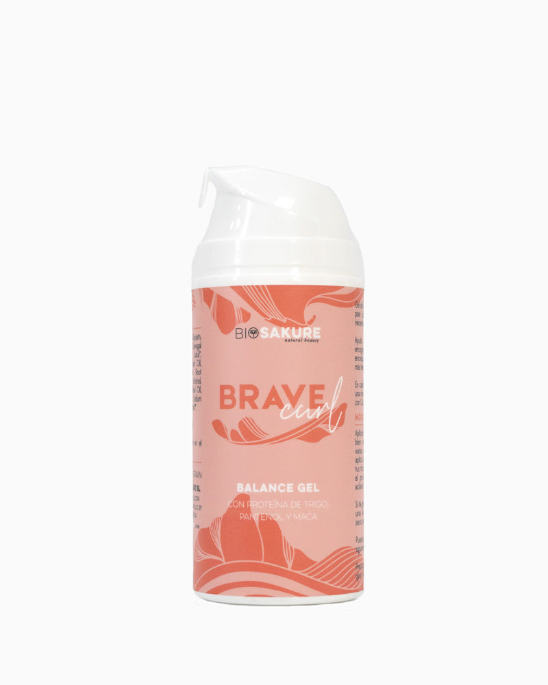 Gel Para Pelo Rizado Con Proteína, Más Encogimiento Brave Curl Gel 100 Ml Bio Sakure_0