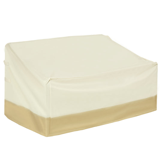 Outsunny Funda Protectora Para Banco 2-3 Plaza Cubierta Mueble Impermeable_0