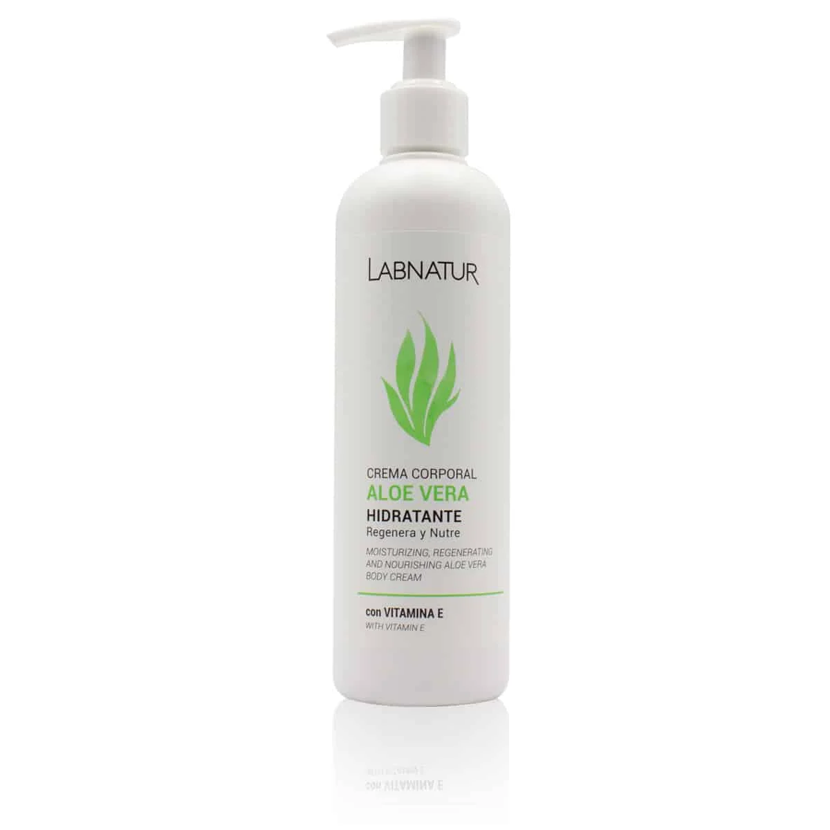 Crema Corporal de Aloe Vera Labnatur 400 ml | Hidrata, Calma y Regenera | Piel Seca y Sensible | Uso Diario | Vegano_0