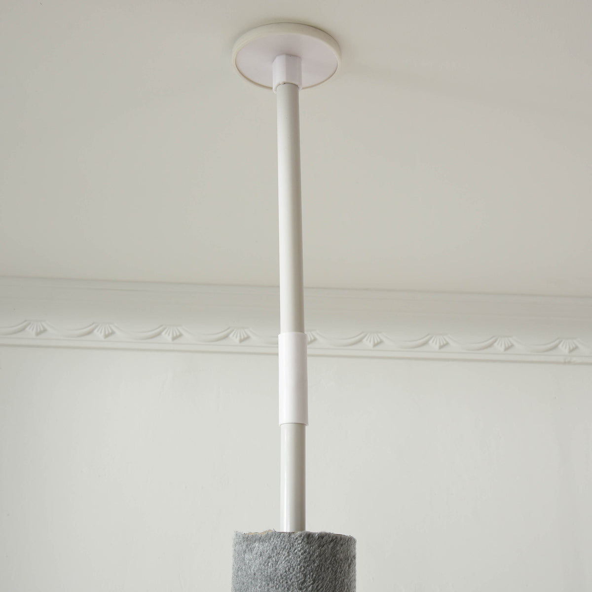 Pawhut Árbol Rascador Para Gatos Altura 255 Cm Cueva Bola Colgante_3