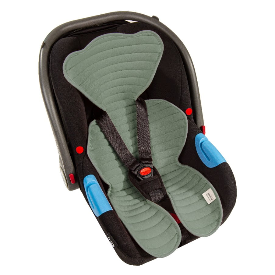 Colchoneta Unviersal Transpirable Para Silla De Coche Ocean Green_0
