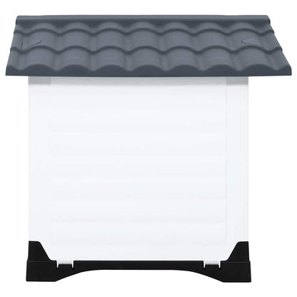 Casa Para Perro Gris 90,5x68x66 Cm Polipropileno_2