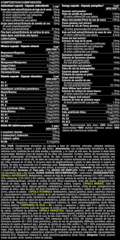 Full Pack - 30 Sobres - Complejos Multivitaminicos - Quamtrax_5
