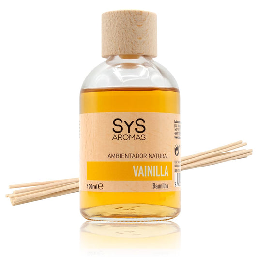 Ambientador Mikado Vainilla SYS Aromas 100 ml | Aroma Dulce y Caramelizado | Relajante_0