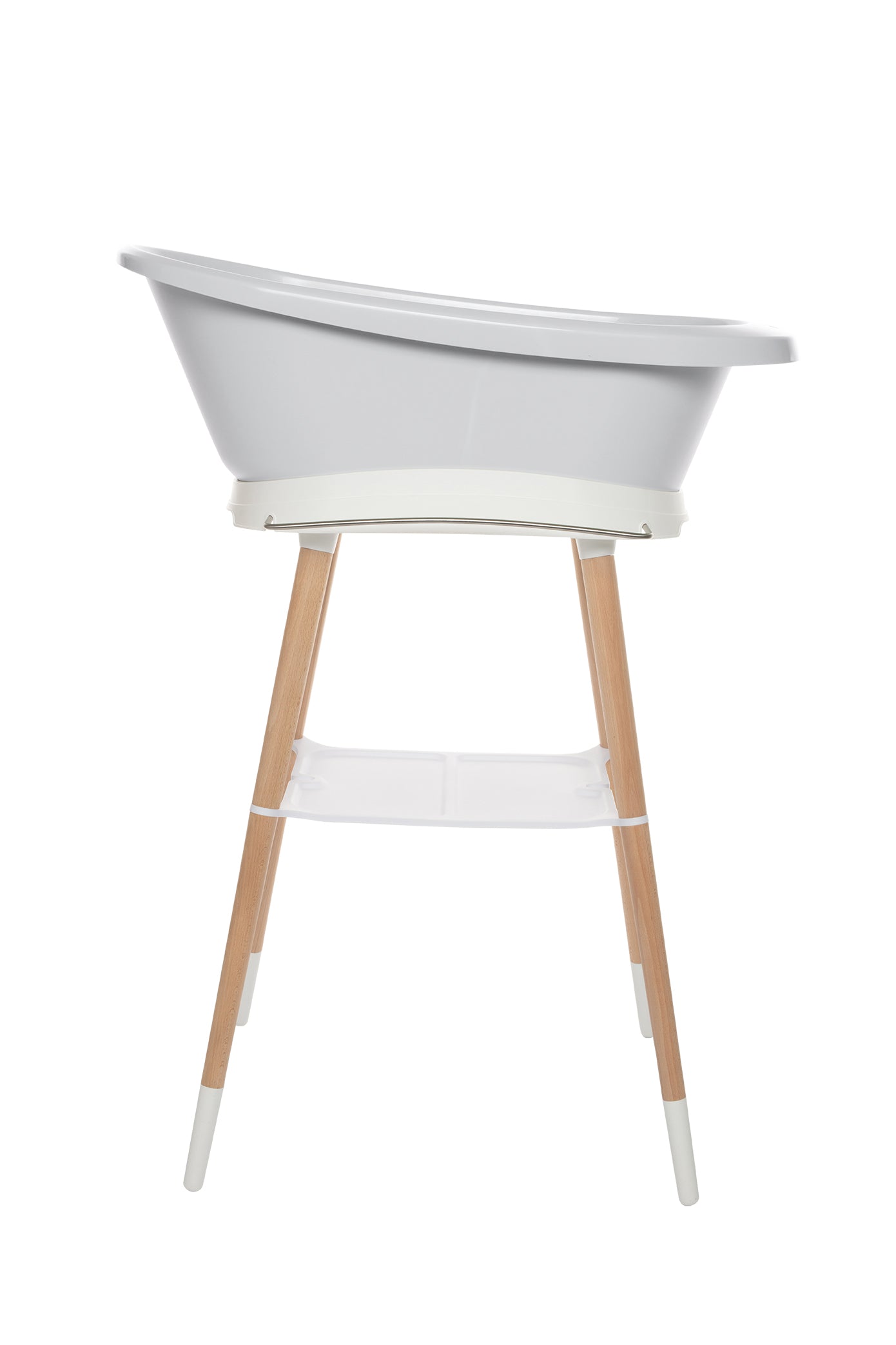 Bebe-jou Set Sense Bañera Led Gris + Soporte Sense + Hamaca Baño + Tubo Desagüe_0