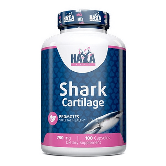 Shark Cartilage (cartílago De Tiburón) 750mg - 100 Cápsulas - Cartílago - Haya Labs_0