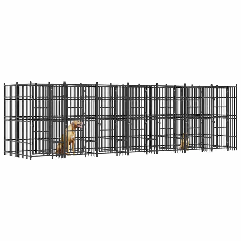 Perrera De Exterior De Acero 12,9 M²_3