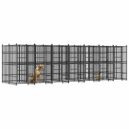 Perrera De Exterior De Acero 12,9 M²_3