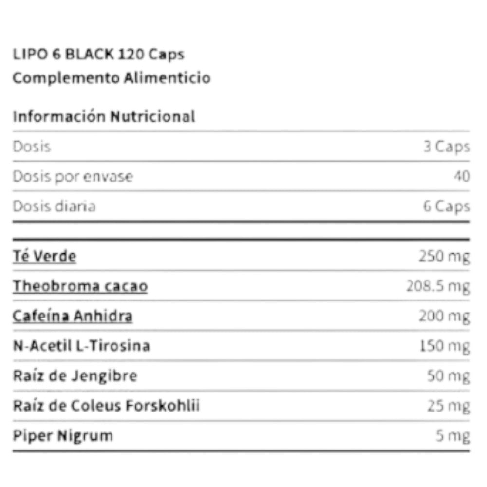 Lipo-6 Black 120 Caps_1
