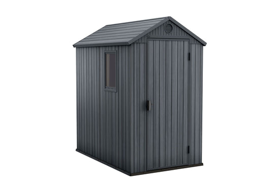 Caseta De Exterior Darwin 4x6 De Keter. 1256x185x205 Cm - Verde_0
