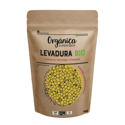 Levadura Nutricional Bio 125g - Orgánica Superfoods_0