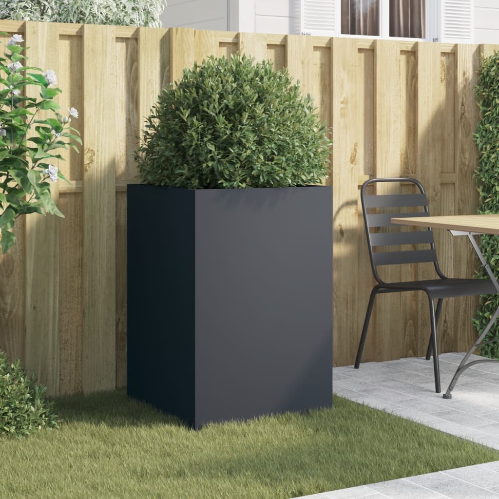 Jardinera Acero Gris Antracita 52x48x75 Cm_2