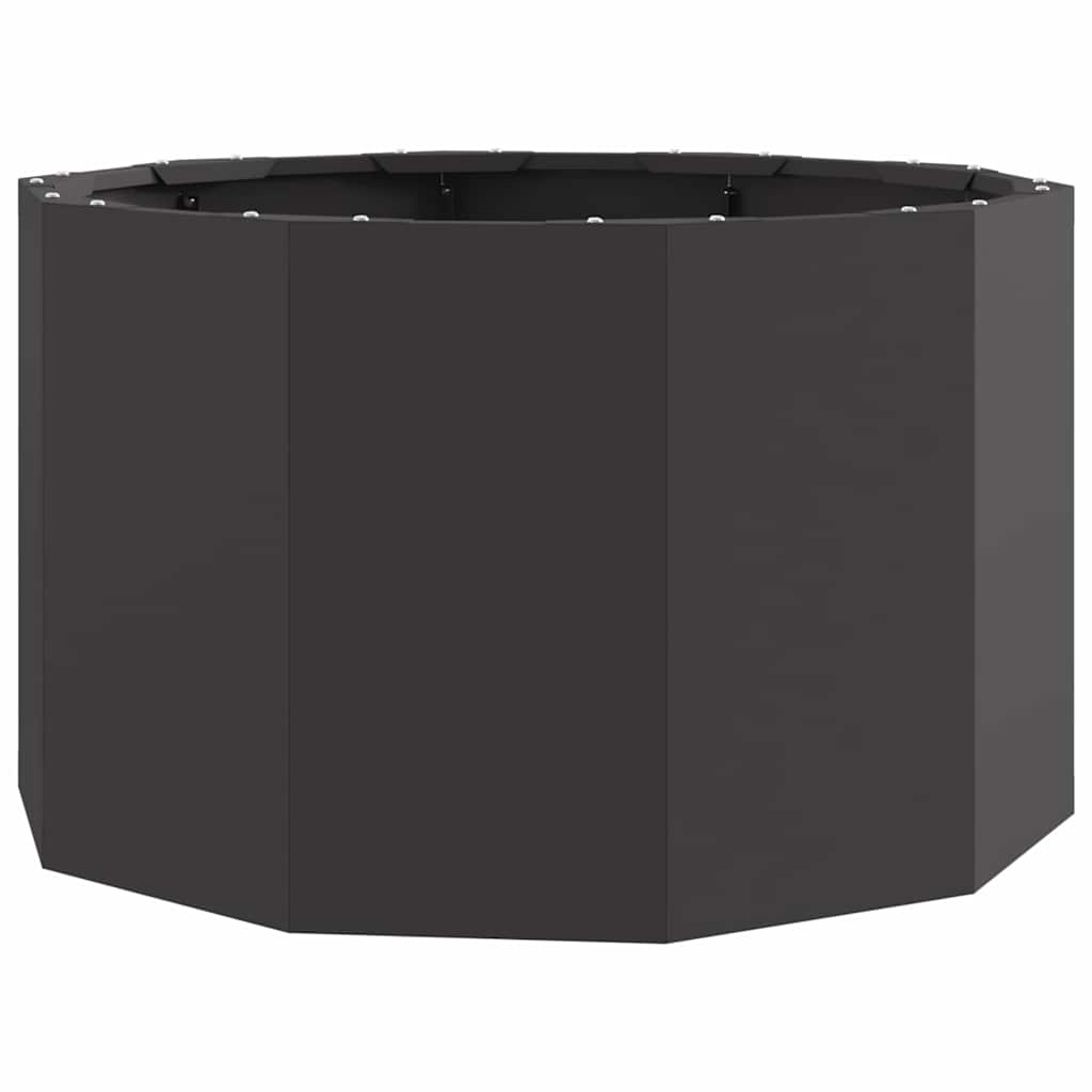 Jardinera Negro 60 X 60 X 35 Cm Acero_0