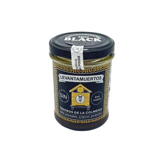 Miel Levantamuertos Black (con Canela, Maca, Sabal Serrulata) Ecológica Bio 200g El Matorral_0