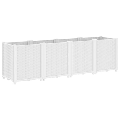Jardinera Pp Blanco 160x40x53 Cm_4