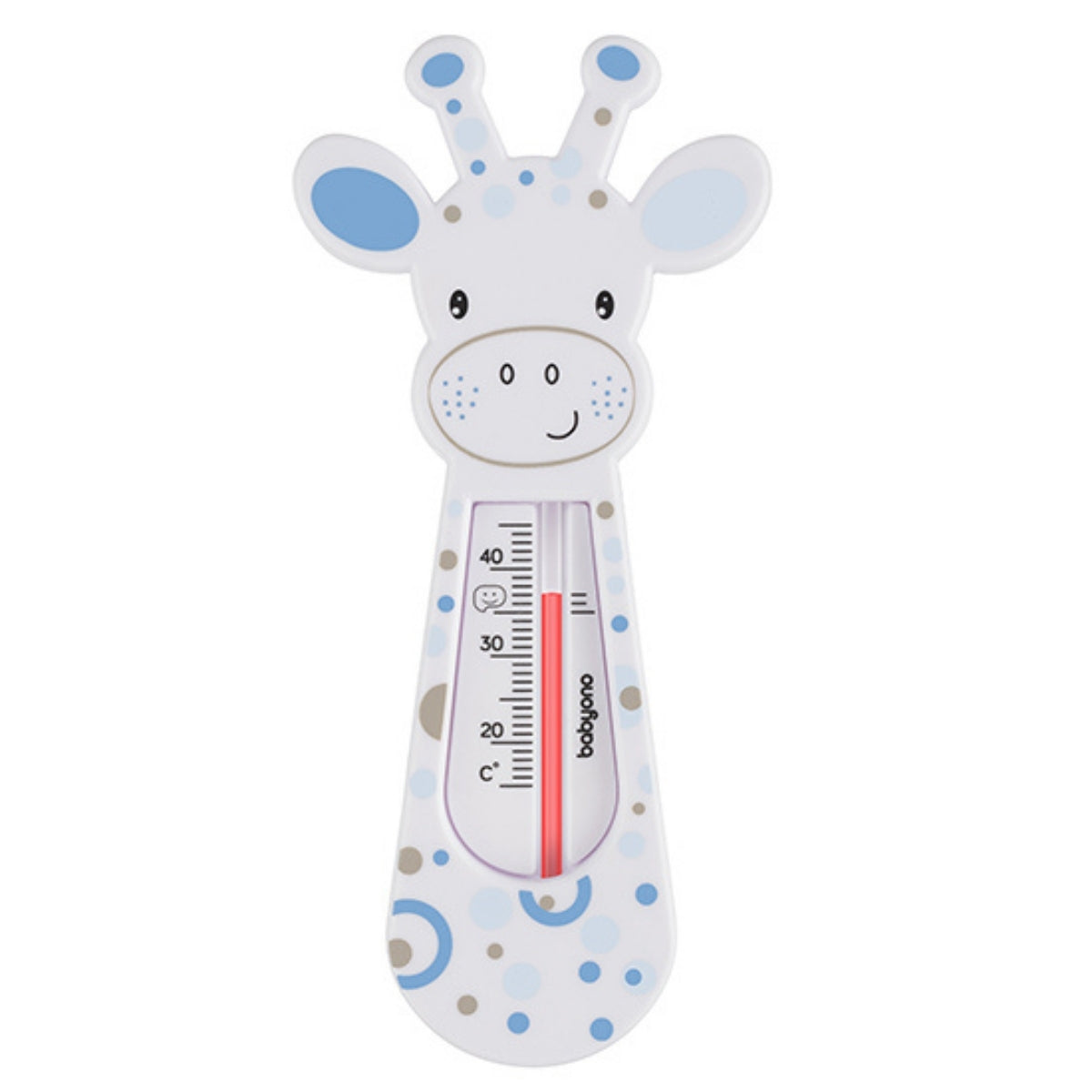 Termometro Del Agua Para Bebés Girafa Azul_0