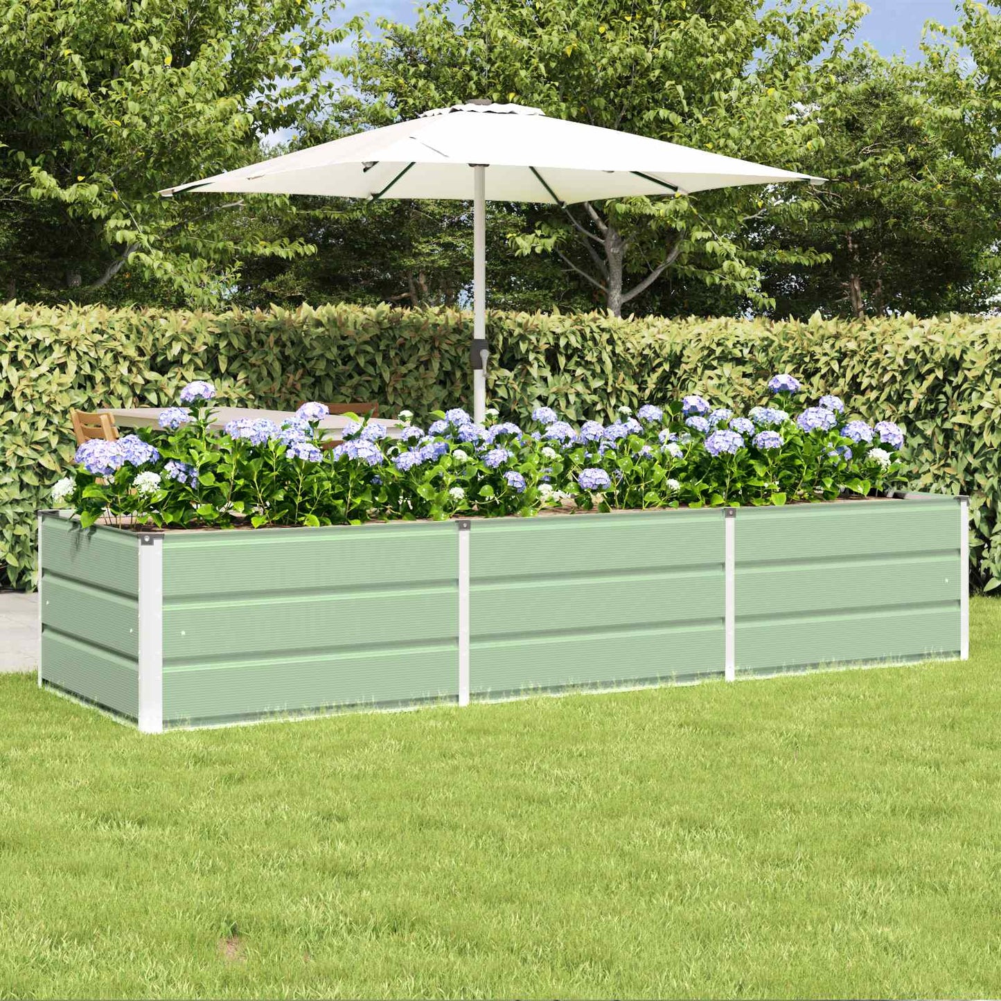 Jardinera Verde 240 X 80 X 45 Cm Acero_1