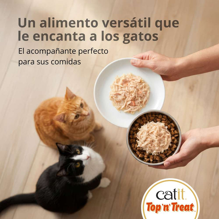 Catit Top 'N Treat, Atún y Pollo, 3x60g