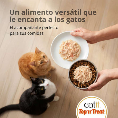 Catit Top 'N Treat, Atún y Pollo, 3x60g