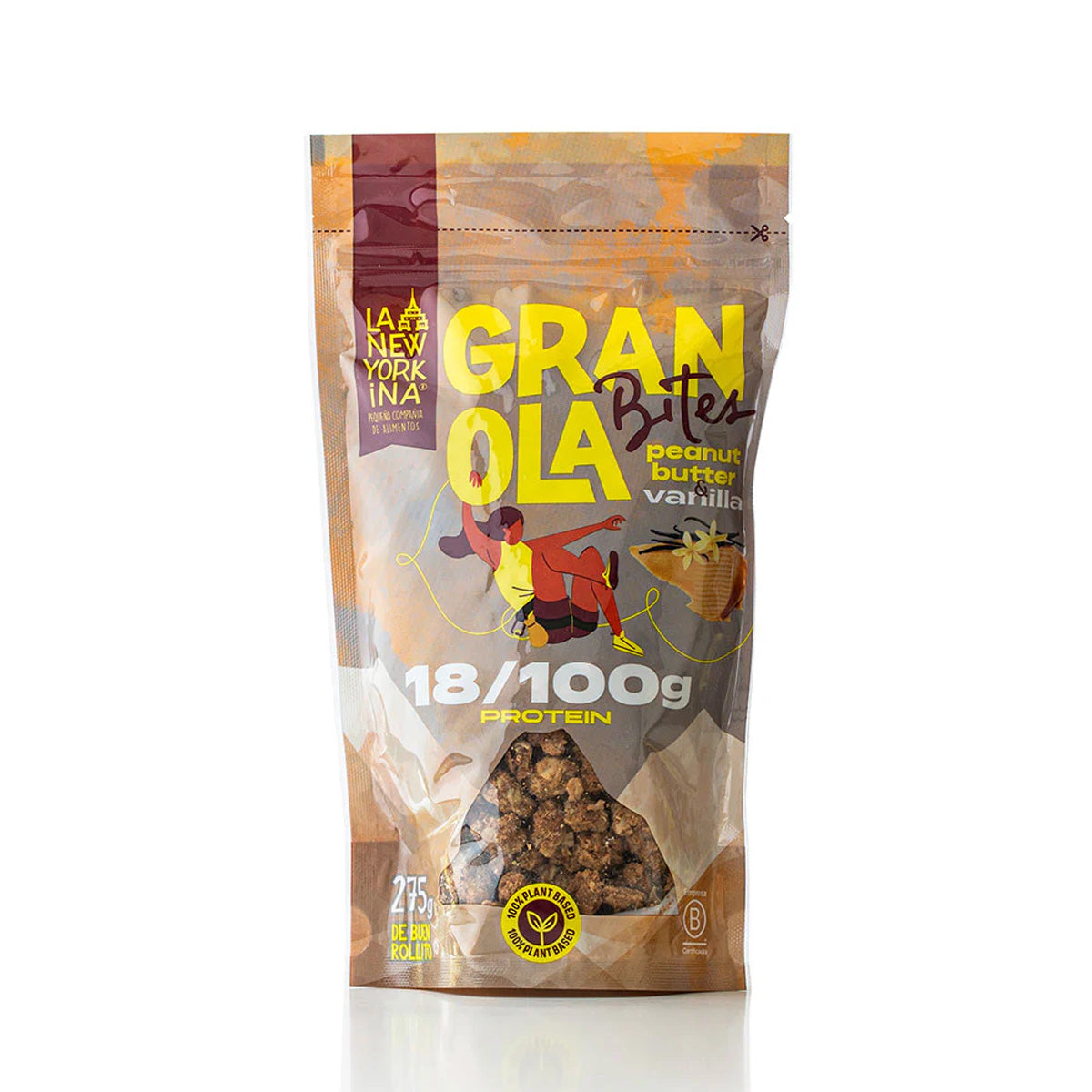 Granola Peanut Butter Vainilla La Newyorkina 275 g