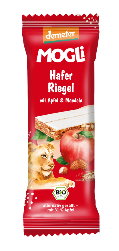 Barritas de Manzana con Avena Mogli 25 g