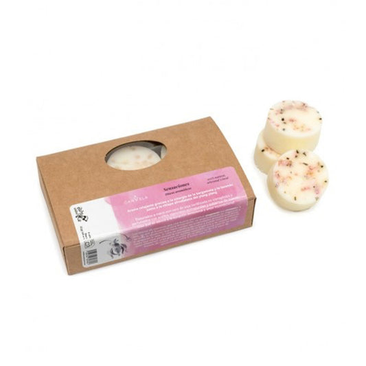 Discos aromáticos Sensaciones 100% Cera de Soja CanVela 6 uds